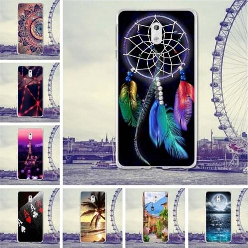 Phone Case for Nokia 3 Case Back Cover for Nokia3 Covers Soft Silicone Bag Flower Cartoon Painting Skin Shell for Nokia Three