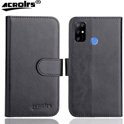 Doogee X96 Pro Case 6.52" 6 Colors Flip Fashion Soft Leather Crazy Horse Exclusive Phone Cover Cases Wallet
