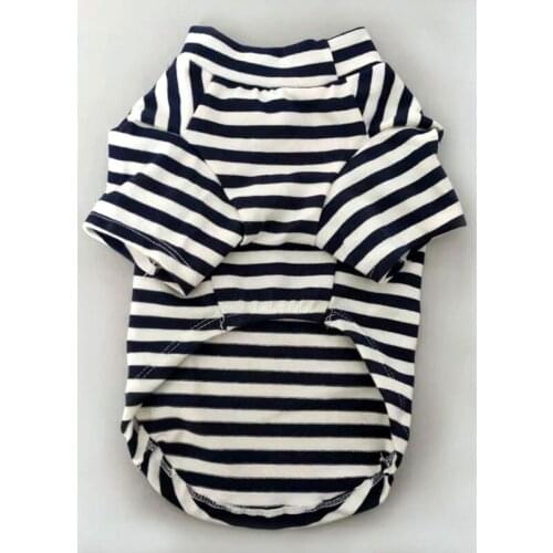 Cotton Dog T-shirt Pajamas Spring Summer Dog Clothes Tee Shirt Coat Poodle Bichon Pomeranian Maltese Puppy Costume Dropship