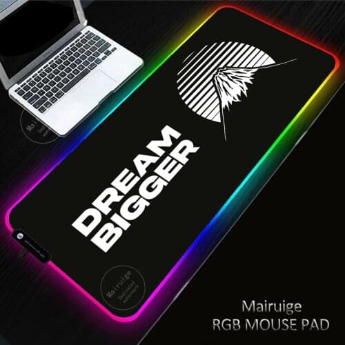 400X900MM RGB Gaming XXL Volcano Simplicity Mouse Pad Anti-Slip Rubber Base Computer Keyboard MousePad Anti-slip for Computer PC