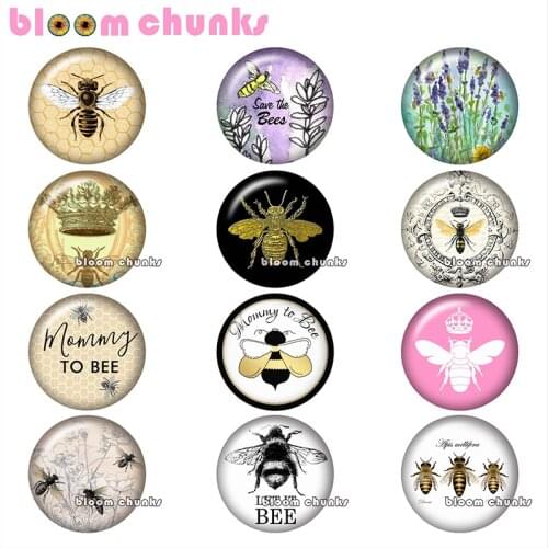 Mommy Bee to be Round photo glass cabochon demo flat back Making findings 12mm/18mm/20mm/25mm A9698