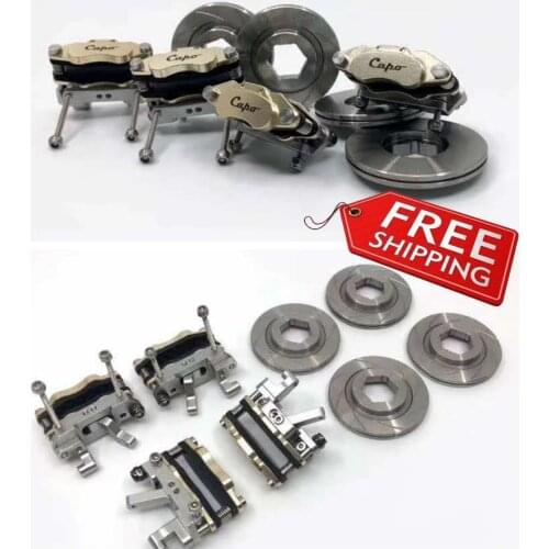 Disc Brake Set Decoration Parts for Capo JKMAX 1/10 Crawler Rc Car A set