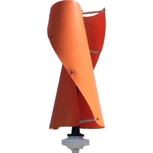 3/4/6KW New color Vertical Wind Turbine Generator 12v 24v 48v With Controller 3 Phase With 2 blades Home Use