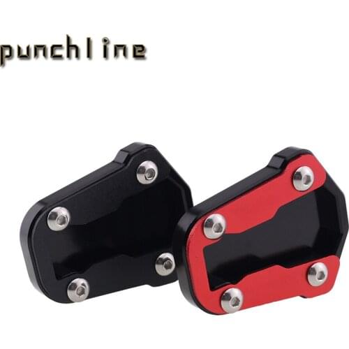 Fit CRF300L 2021-2022 kickstand sidestand For CRF 300 L CRF 300 Rally 2021-2022 stand extension enlarger pad