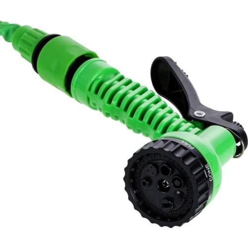 Portable Adjustable Garden Hose High Pressure Gun Sprinkler Nozzle Water Spray Gun Car Wash Hose Garden Water Gun Nozzle