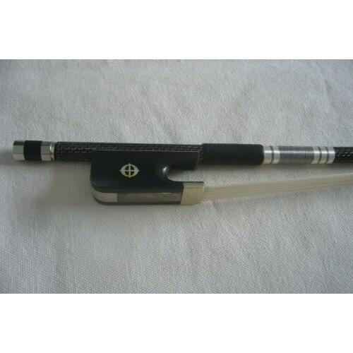 Professional hand made pure carbon fiber double bass bow French style