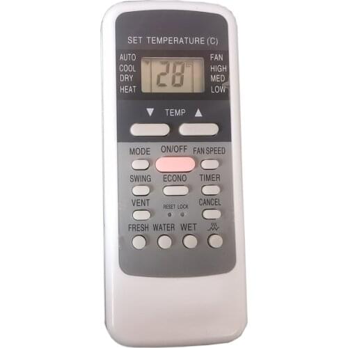 Remote Control Replace For Midea Air Conditioner R51M/E R51 R51C R51D R51F R51BG R51R