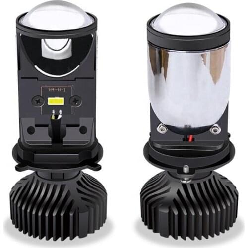 RAYGEEK Mini Size 14000lm Hi Low Beam Projector lens H4 motorcycle LED Headlight