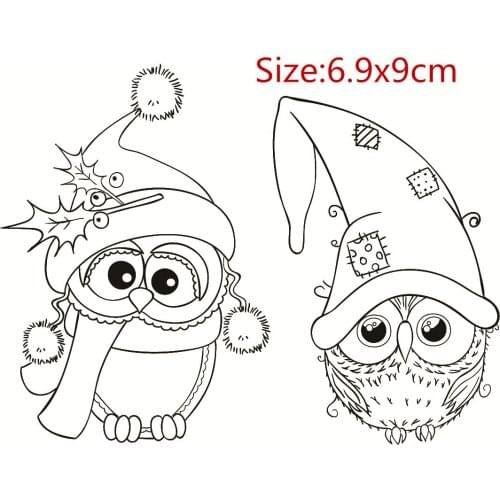 Santa Claus Camera Alphabet Ransparent Clear Stamps Silicone Seals For DIY Scrapbooking Photo Album Card Making