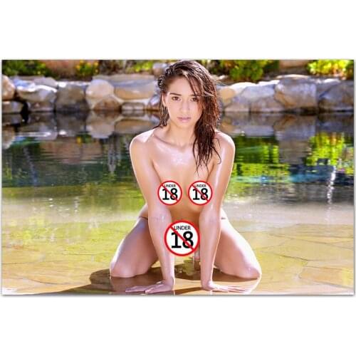 Sexy Wet Girl Photo Nordic Style Wall Pictures Posters and Prints Canvas Art Painting For Living Room Decor