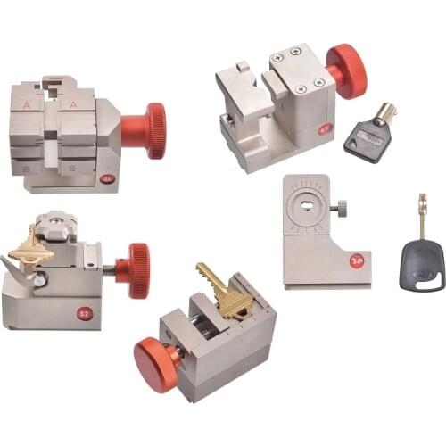 Tubular Single Side Engraved Key Clamp SX9 Citroen Cross FO21 Ford Fixture For Alpha Auto Key Cutting Machine Locksmith Tool