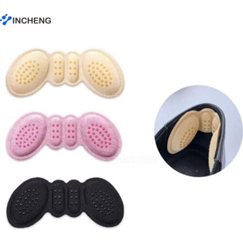Women Insoles for Shoes High Heels Butterfly Adjust Size Heel Liner Grips Protector Sticker Pain Relief Foot Care Insert Cushion