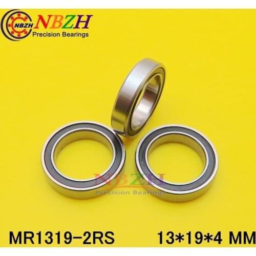 13*19*4 mm MR1319 2RS ET1913-2RS Blue Rubber Seals bearing Model bearing MR1319-2RS 13X19X4 MM