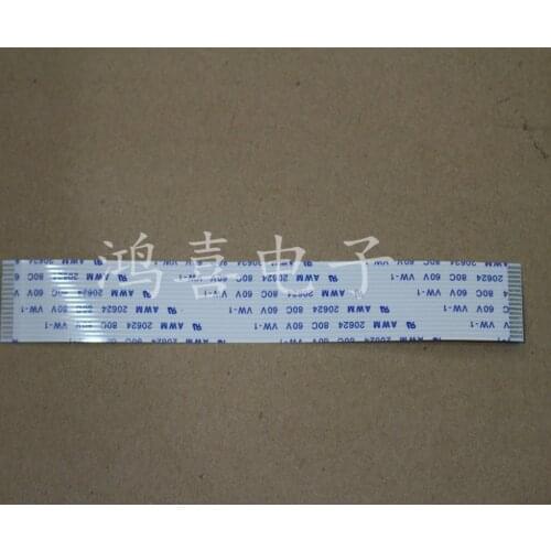 WZSM Wholesale New 10Pcs FFC FPC Flexible Cable 1.0mm Pitch 16 Pins Length 130mm Direction Forward AWM 20624 80C 60V VW-1