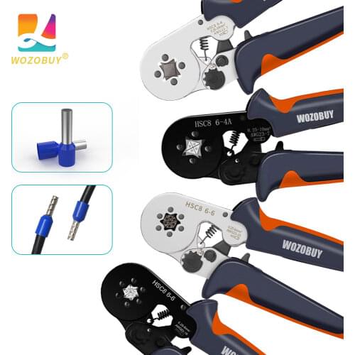 Ferrule Crimping Tool Kit, And1900PCS Wire Terminals AWG 28-7 Self-Adjustable Ratchet Ferrule Crimper Plier Set Wire Ferrules