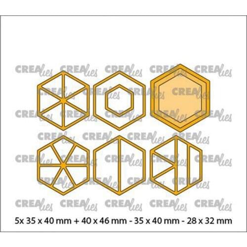 Hexagonal CuttingMetal Cutting Dies for DIY Scrapbooking Crafts Dies Cut Stencils Maker Photo Album Template Handmade Decoration