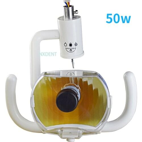 1pcs 50W Dental Halogen Lamp LED Oral Operation Light for Dental Chair for Dentistry Chair Spotlight Halogen Light Cold Light