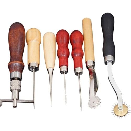 14 Pcs Leather Sewing Tool Set Hand Tool Sets Leather Repair Sewing Set