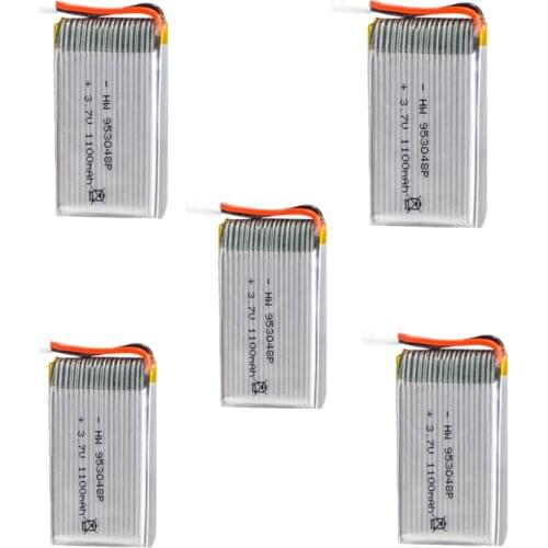 1S 3.7V 1100mah Lipo Battery for Syma- X5SC X5SW RU20 RC Drone Mini Quadcopter Helicopter Spare Parts