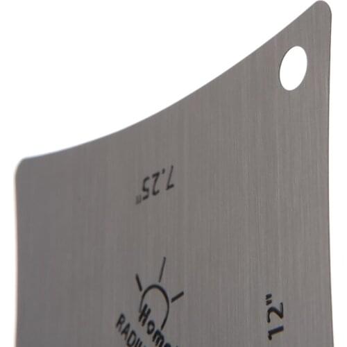 2pcs Guitar Radius Gauge Guitar Fretboard Measure Tool Accessory Parts E56D