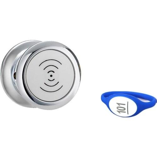 5pcs/Lot RFID Card Reader Locker Lock Metal RF Wristband Card Intelligent Digital Locker Lock for Lockers EM115