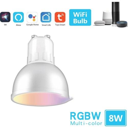 Wireless APP Control Work with Alexa Google Home 5W Tuya Zigbee 3.0 Gu10 Smart LED Night Light Bulbs Smart Home Remote Voice