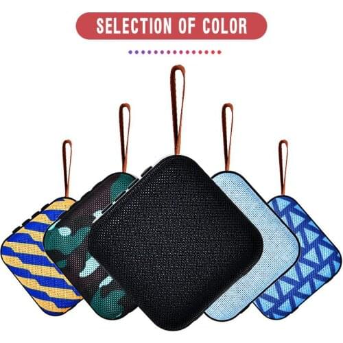 Mini Bluetooth-compatible Speaker Wireless Loudspeaker Sound System 10W Stereo Music Surround Outdoor Speaker Support FM TF Card