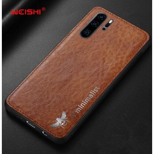 Case For Huawei P30 Lite Luxury Vintage Leather Magnetic Car Hold Back Cover For Huawei Honor 20 Pro Case