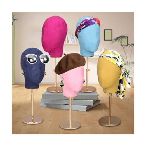 Hot Sale!! Hot Sale New Style Mannequin Head Model With Metal Base On Promotion