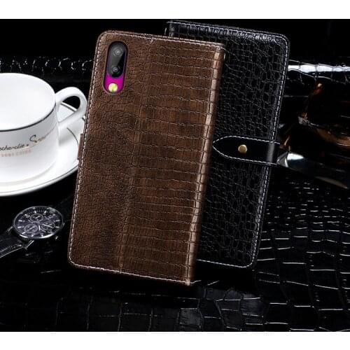ITien High quality TPU Silicone Protect Business Leather Cover Phone Case For Elephone A6 Mini Pouch Shell Wallet Etui Skin