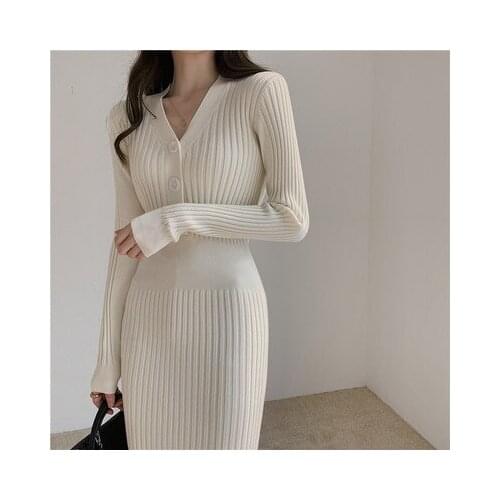 Ojssuzen Fashionable Knitted Dresses