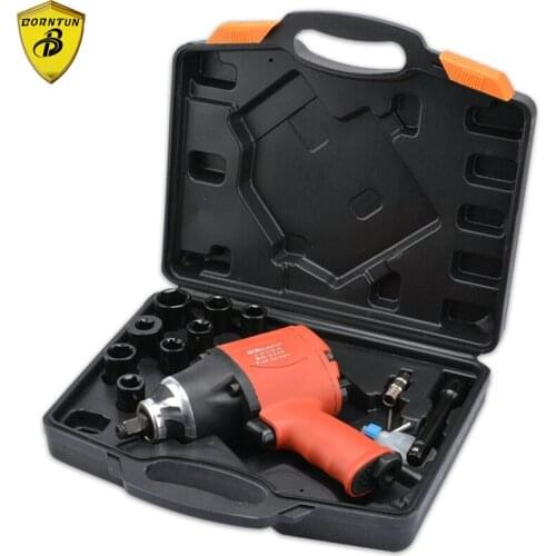 Borntun 1/2" Pneumatic Air Impact Wrench 900Nm 12.7mm Car Tyre Repairing Maintenance 8000rpm Machine