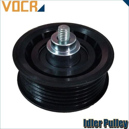 VOCR D20DT D27DT Engine Belt Idler Pulley For Ssangyong Actyon 2.0L 2005-2006/Rexton 2.7L 2004- OEM 6612003170 6652003170