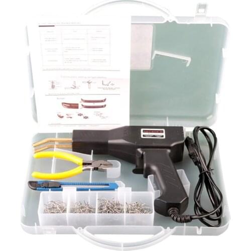 50W Handy Plastic Welder Garage Tools Hot Staplers Machine Staple PVC Plastic Repairing Machine Car Bumper Repair Hot Stapler