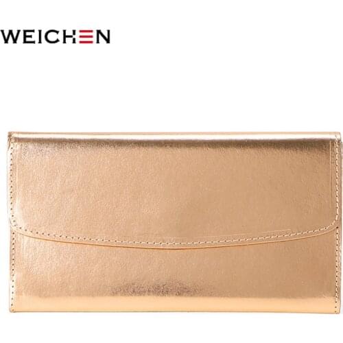 WEICHEN Gold Wallets