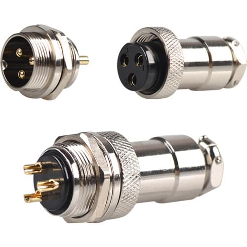 GX12 GX16 GX20 2/3/4/5/6/7/8/9/10/11/12/13/14/15P Pins Female Male Air Aviation Connectors Power Cables Electrical Plug Socket