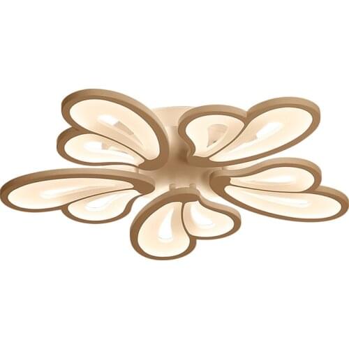2021 New Simple And Modern Decoration Bedroom Living Room Dining Room LED Acrylic Flower Ceiling Lamps