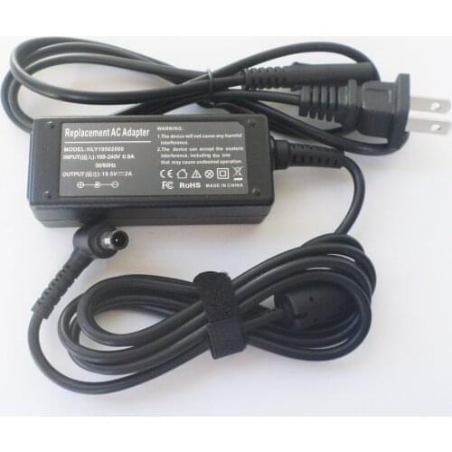 19.5V 2A AC Adapter Charger Power Supply Cord For SONY Vaio VPCY21AFX/G VPCY21EFX/B VPCY21EFX/V VPCY21EFX/R VPCY212FX VPCY216FX