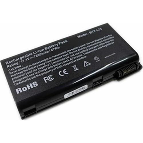 5200mAh for MSI Laptop battery BTY-L74 BTY-L75 MS-1682 A5000 A6000 A6200 CR600 CR610 CR620 CR700 CX600 CX700 91NMS17LD4SU1