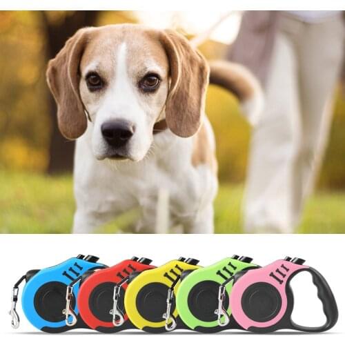 Dog Leash Automatic Retractable Traction Rope 3M Dog Puppy Cat Traction Rope Belt For Small Medium Pets Pet Supplies