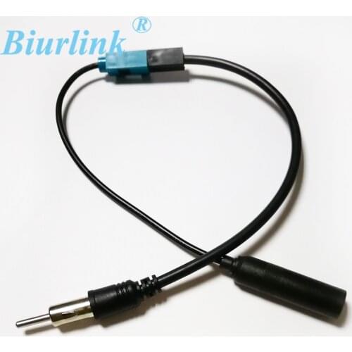 Biurlink Car Radio Antenna Adapter Fakra Female Male Port Connector For Volkswagen Ford Dodge Dakota Grand Caravan Journey