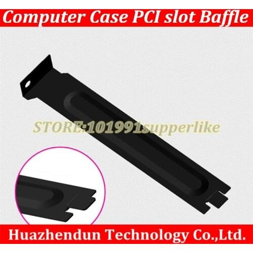 DEBROGLIE Hot Sale 20PCS Computer CASE PCI slot Heat dissipation Dust Filter bracket PCI Slot Cover baffle with Screws