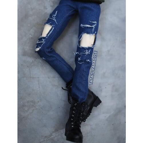 1/4 1/3 scale BJD Hole jeans pants for BJD/SD clothes doll accessories,Not included doll,shoes,wig,and accessories 18D1072