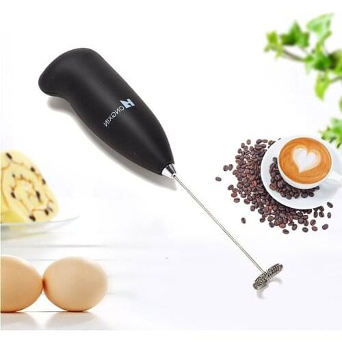 Electric Milk Frother Handheld Drink Foamer Whisk Mixer Stirrer Coffee Egg Beater Foam Maker for Latte Cappuccino Blender