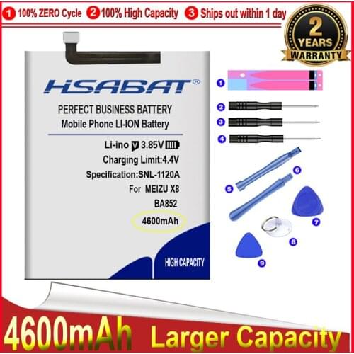 HSABAT Meizu X8 Phone Batteries