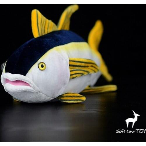 Yellow Fin Tuna simulation animal plush toy