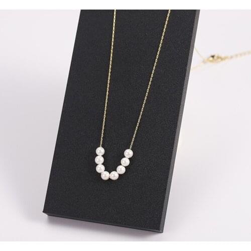 Dorado Exquisite Round Simulated Pearl Pendant Necklace For Women Temperament Elegant New Jewelry Delicate Earrings Wholesale