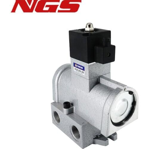 K23JD-08/10/15/20/25 AC220V DC24V 2 Position 3 Way Solenoid Valve Pneumatic Component Single Electronic Reversing Valve