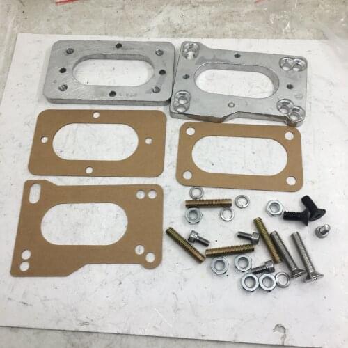 SherryBerg fajs EMPI Carb carburetor Adapter for Mazda Dodge Mitsubishi Chrysler 1.6 2.0 2.6 rep Weber 32/36 38/38 DGV DGEV DGAV