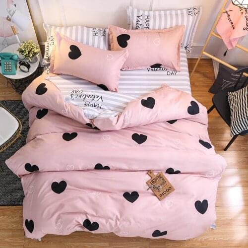 Bedding Set luxury Animal Fox 3/4pcs Family Set Include Bed Sheet Duvet Cover Pillowcase Boy Room Decoration Bedspread32